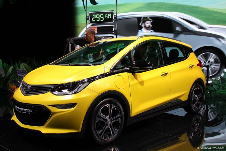 Opel Ampera-e, presque 500 km d’autonomie en électrique !