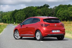 Essai Renault Clio 5 TCe 100 X-Tronic Intens Rouge Flamme