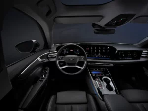 Intérieur de l'Audi A6 2026