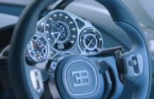 Conception du tableau de bord analogique de la Bugatti Tourbillon