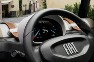 Le nouvel écran de la Fiat Topolino 2026