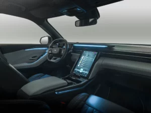 Intérieur du Ford Explorer 100% électrique 2023