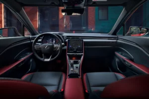 Intérieur du Lexus LBX Vibrant Edition 2025