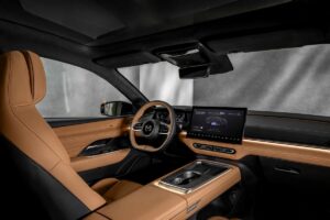 Intérieur de la Mazda 6e 2025