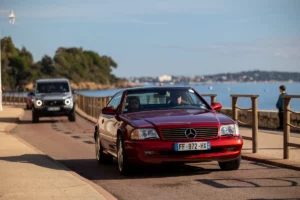 Roadtrip sur la côte d'Azur pour l'anniversaire des 140 ans de Mercedes-Benz