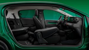 Intérieur de la Renault Twingo E-Tech 2026