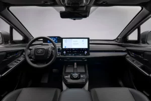 Intérieur du Toyota bZ4X 2025
