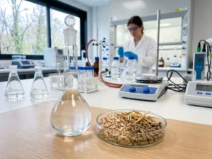 La transformation de la biomasse résiduelle en énergie propre.