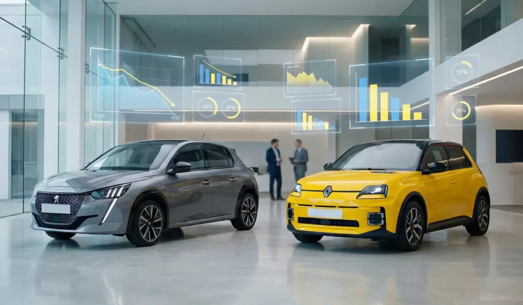 Marché automobile (Février 2026) : Baisse des ventes de 14%