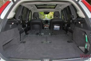 Volvo XC90 T8 Twin Engine 2018 blanc Inscription Luxe coffre 2 places