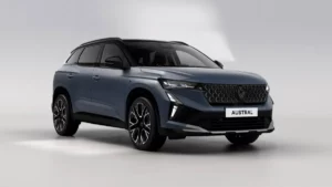 Le nouveau coloris Bleu Ardoise Satin disponible sur Renault Espace et Austral en 2026.