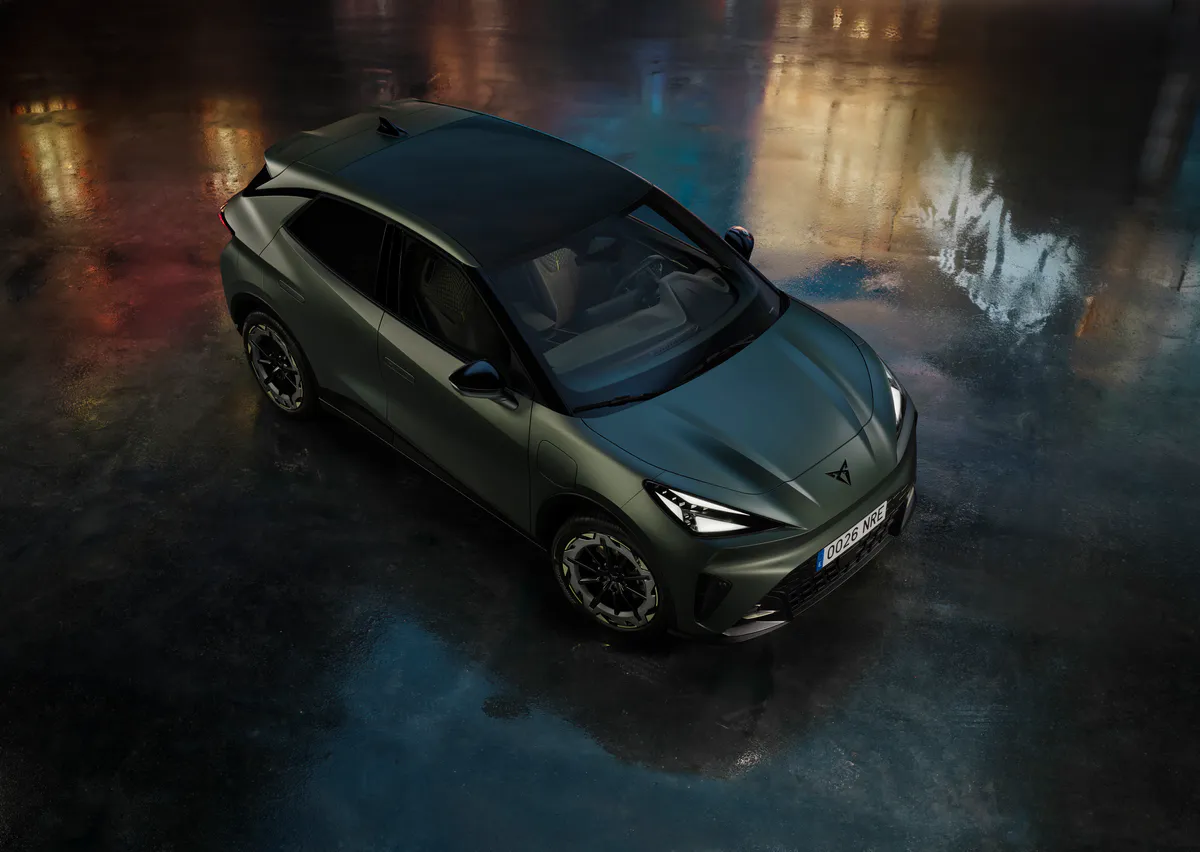 Cupra Raval 2026 vue du dessus