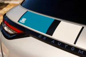 DS 3 Maison Sarah Lavoine face arrière avec badge