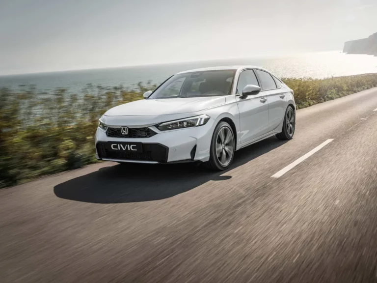 Face avant Honda Civic restylée 2026